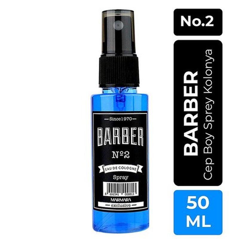 The Shave Factory Straight Edge Razor Kit (Black/Barber No2 Cologne 50ml / 100 Derby Premium Single Edge Razor Blades)