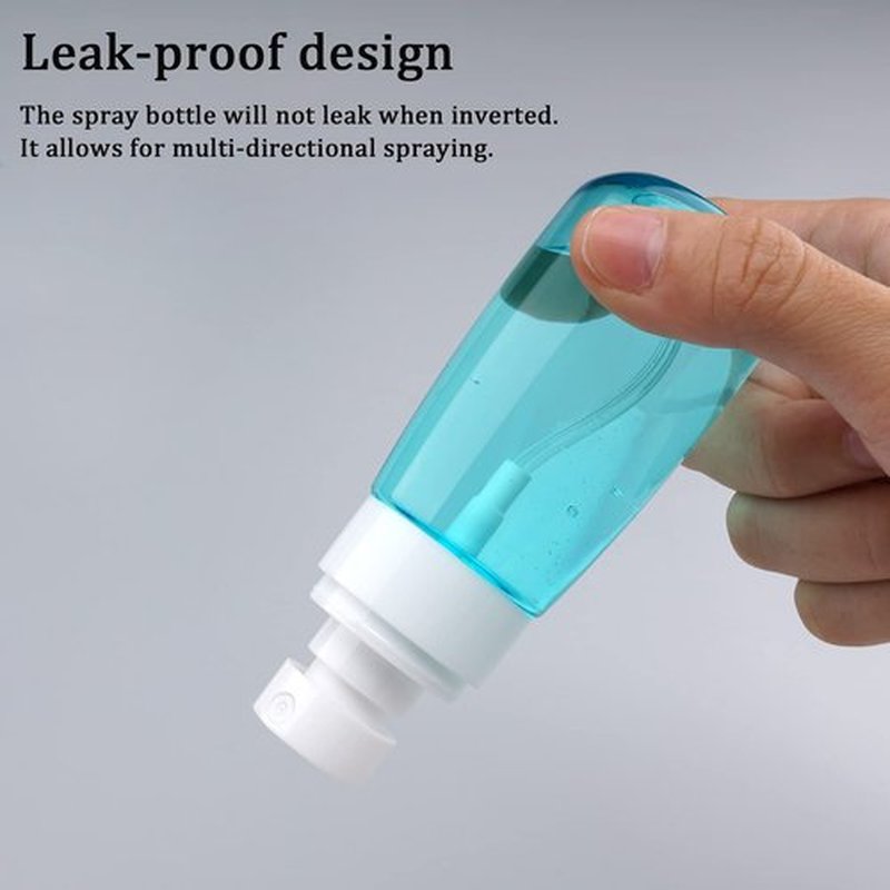 Cosywell Spray Bottle for Hair TSA Approved 2oz 60ml 3 Pack Leak Proof Travel Spray Bottle Empty Refillable Small Spray Bottles for Perfume Essential Oils Toners Rose Water Cosmetics (3Green)