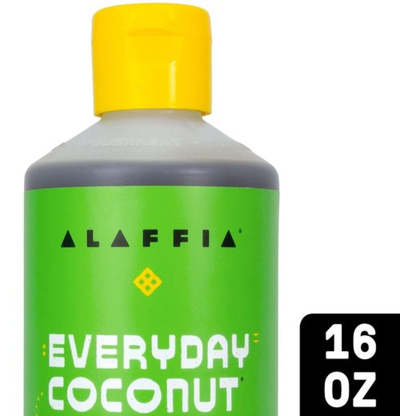 Alaffia Hair Care, Everyday Coconut Shampoo, Gentle & Hydrating Daily Cleansing, Wavy & Curly Hair Products, Vitamin E, Virgin Coconut Oil, Ginger Extract, 2 Pack - 16 Fl Oz Ea
