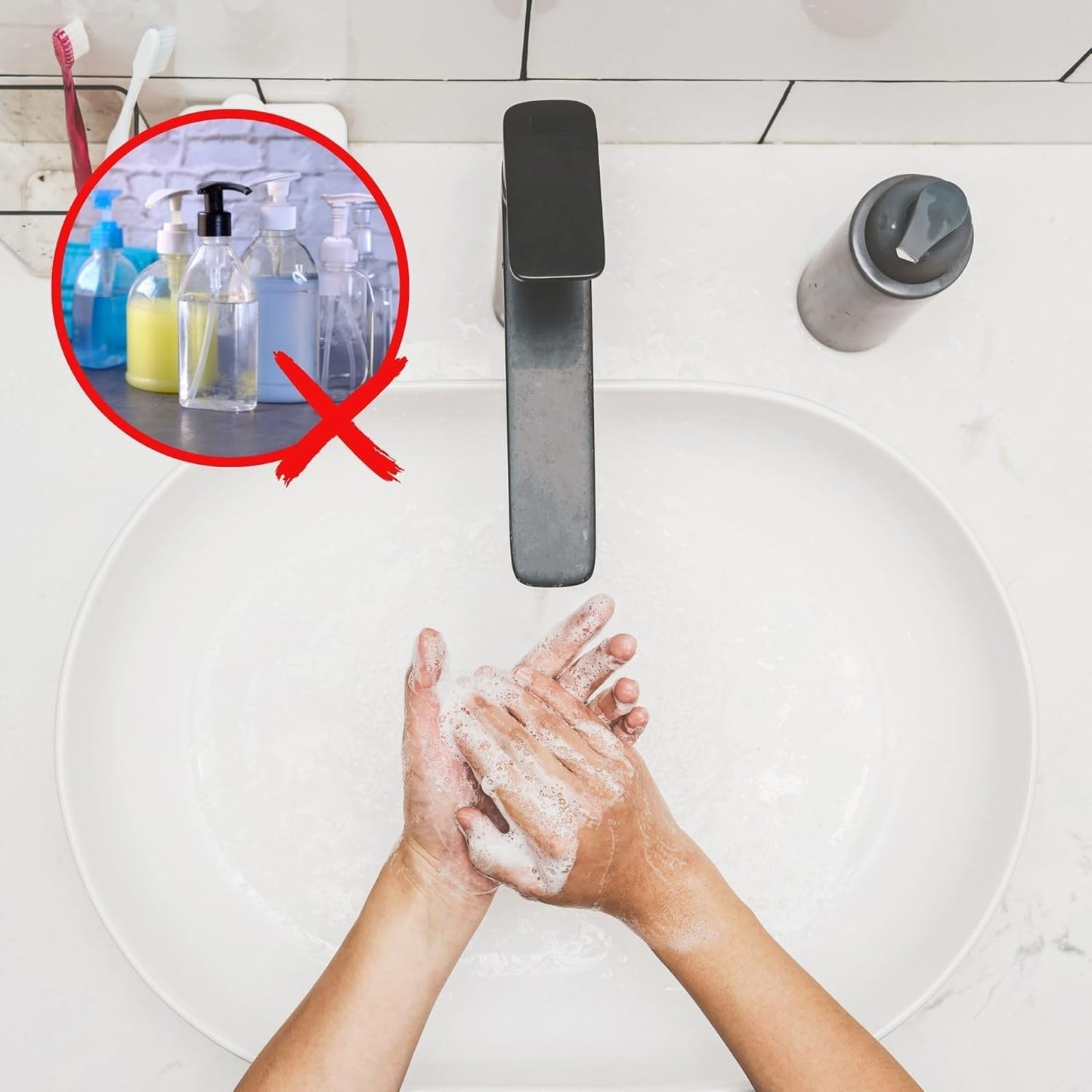 Brave Planet Foaming Hand Soap Refills – Eco-Friendly Lavender Scented Sheets that are Biodegradable - Just Add Water to Dissolve & Refill 3-5 Bottles or Use Individually for Travel or Camping 15 Ct