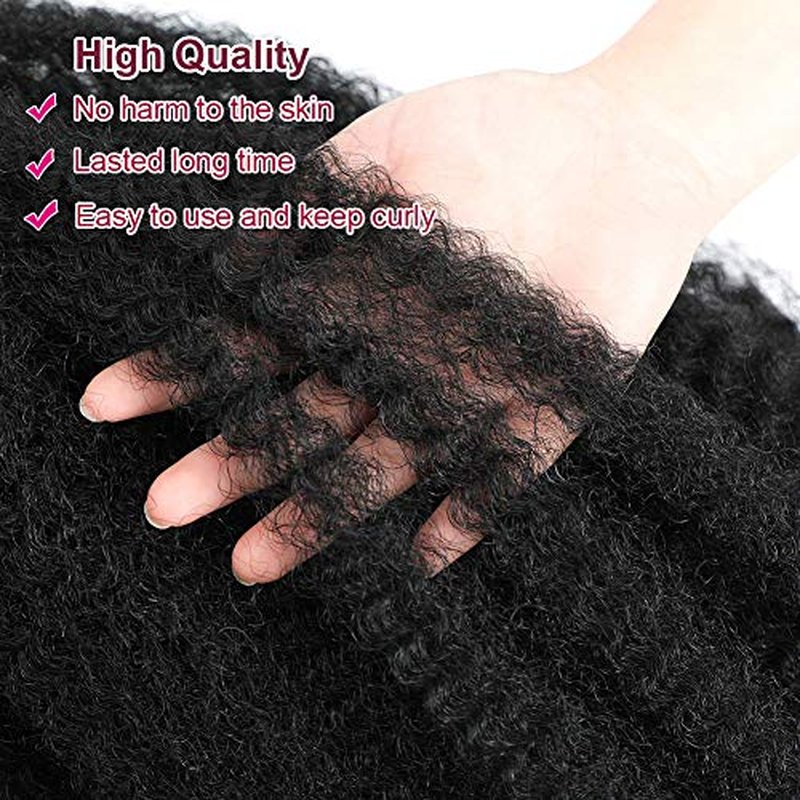 Dansama 18 Inch Marley Twist Braiding Hair, Fluffy Marley Hair for Faux Locs, Curly Braiding Hair Extensions (18 Inch (Pack of 3), #1)