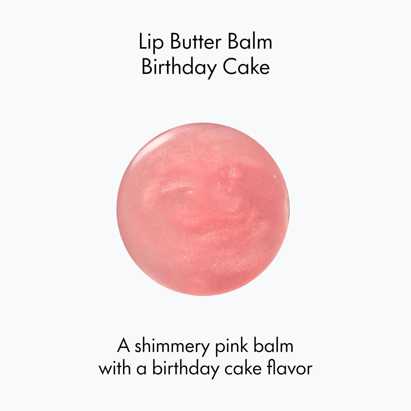 Ruby & Millie Tinted Lip Balm Birthday Cake - Hydrating Moisturizing Lip Butter Balm Treatment - Glossy Vegan Lipbalm 0.5 Oz