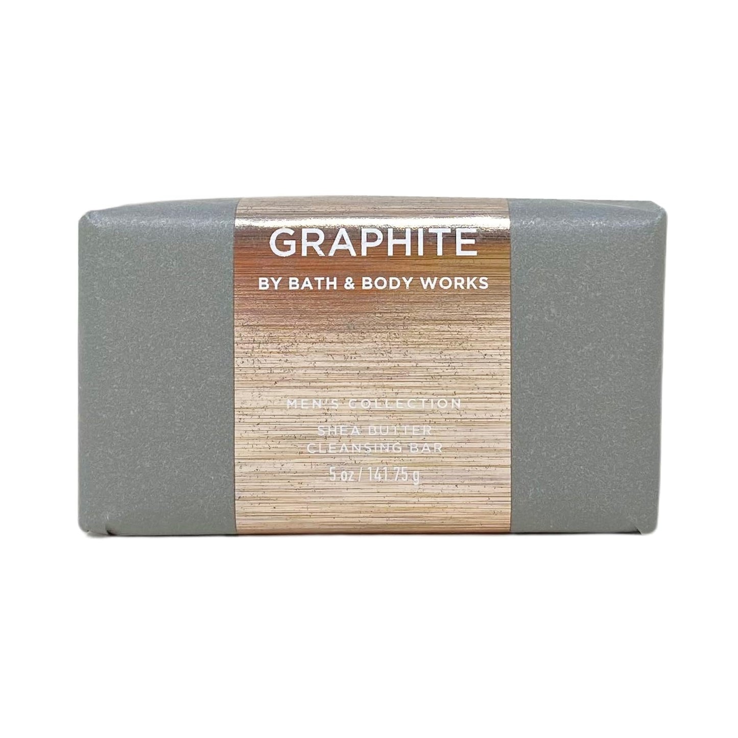 Bath & Body Works Men's Collection GRAPHITE Shea Butter Cleansing Bar Set - Lot of 2