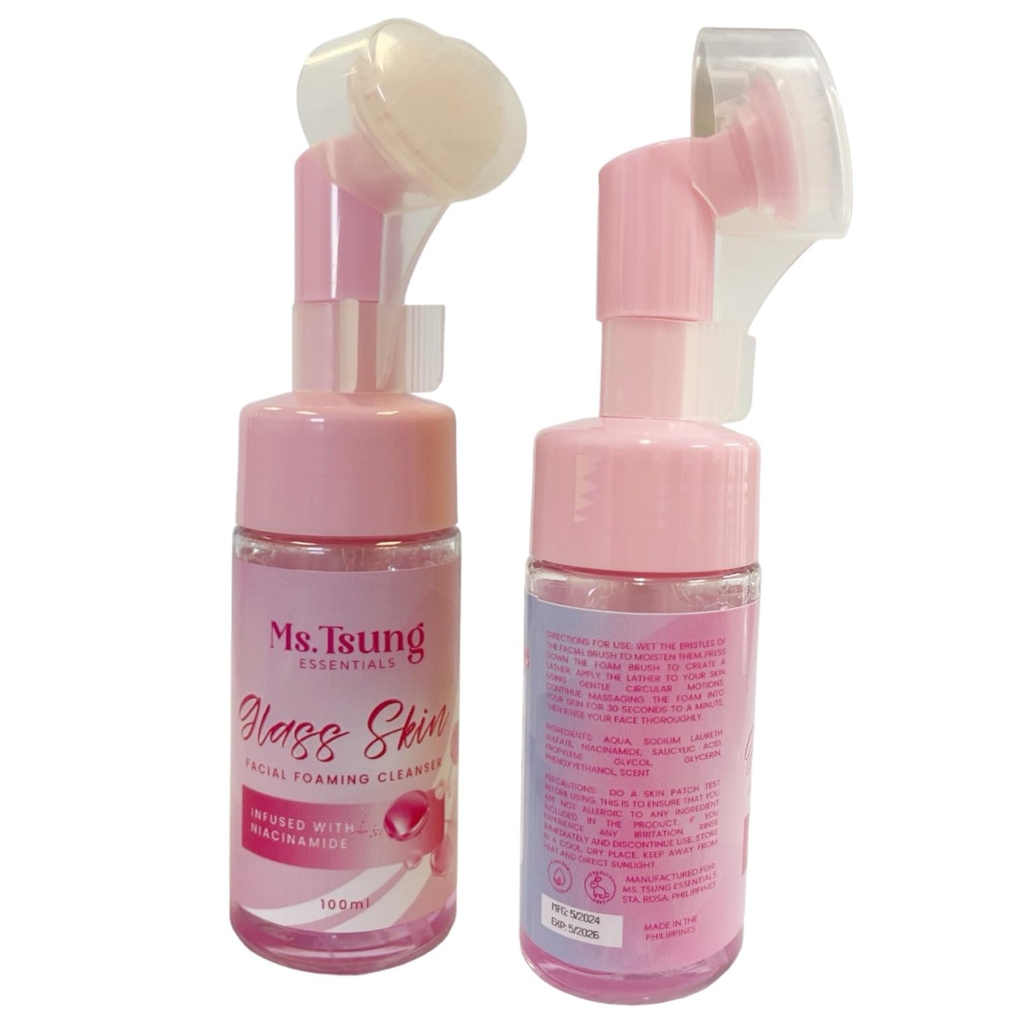 Ms. Tsung Essentials Day Time Beauty Bundle: Foam Cleanser, Serum and Sunblock