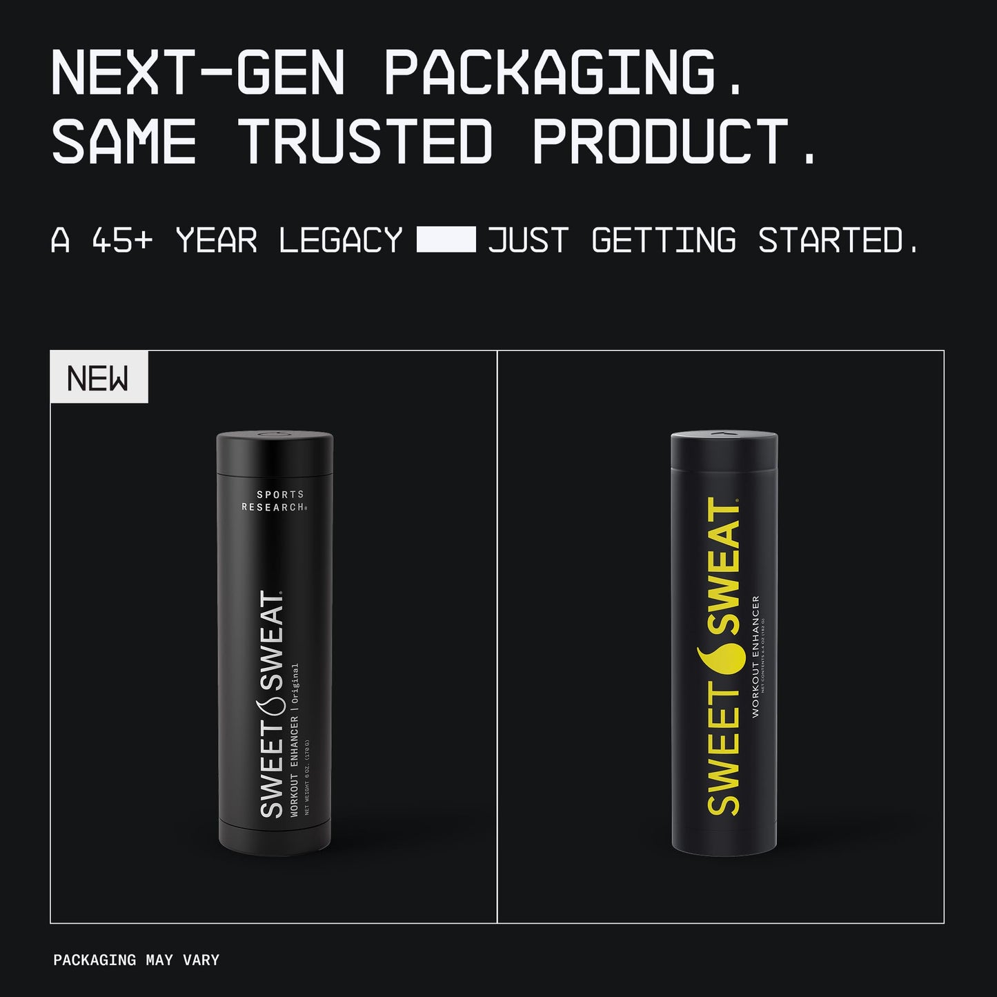 Sports Research Sweet Sweat­® Workout Enhancer Gel Thermogenic Exercise Topical Gel for Faster Sweating - 6.4 oz Stick