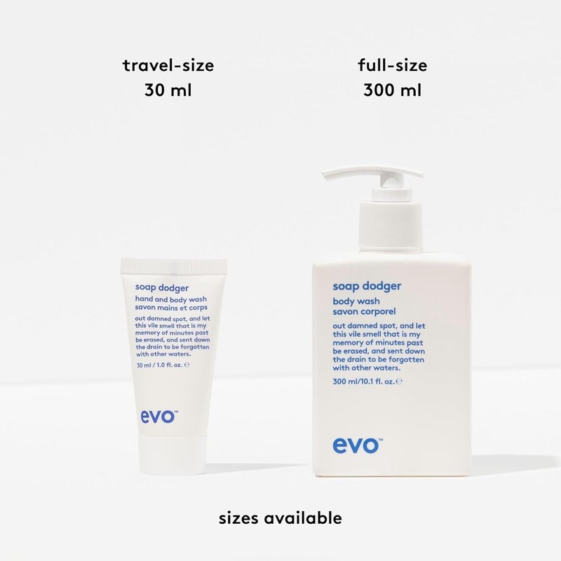 EVO Paraben-Free Body Wash | Cleansing & Moisturizing Formula for All Skin Types - 10.1 fl oz