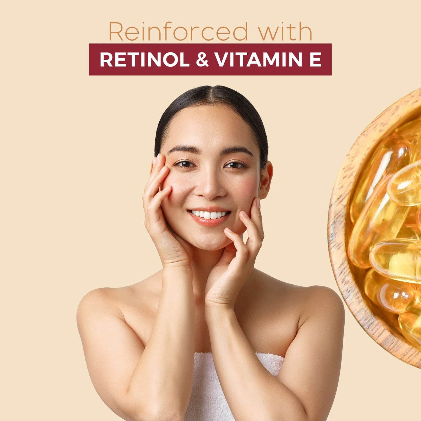 Skin Aesthetics Retinol & Vitamin E Under Eye Patches - Reduces Wrinkles, Fine Lines & Eye Bags, Repairs Skin - Dermatologist Tested Korean Skincare - Clean Beauty, Cruelty-Free - 5 Pairs