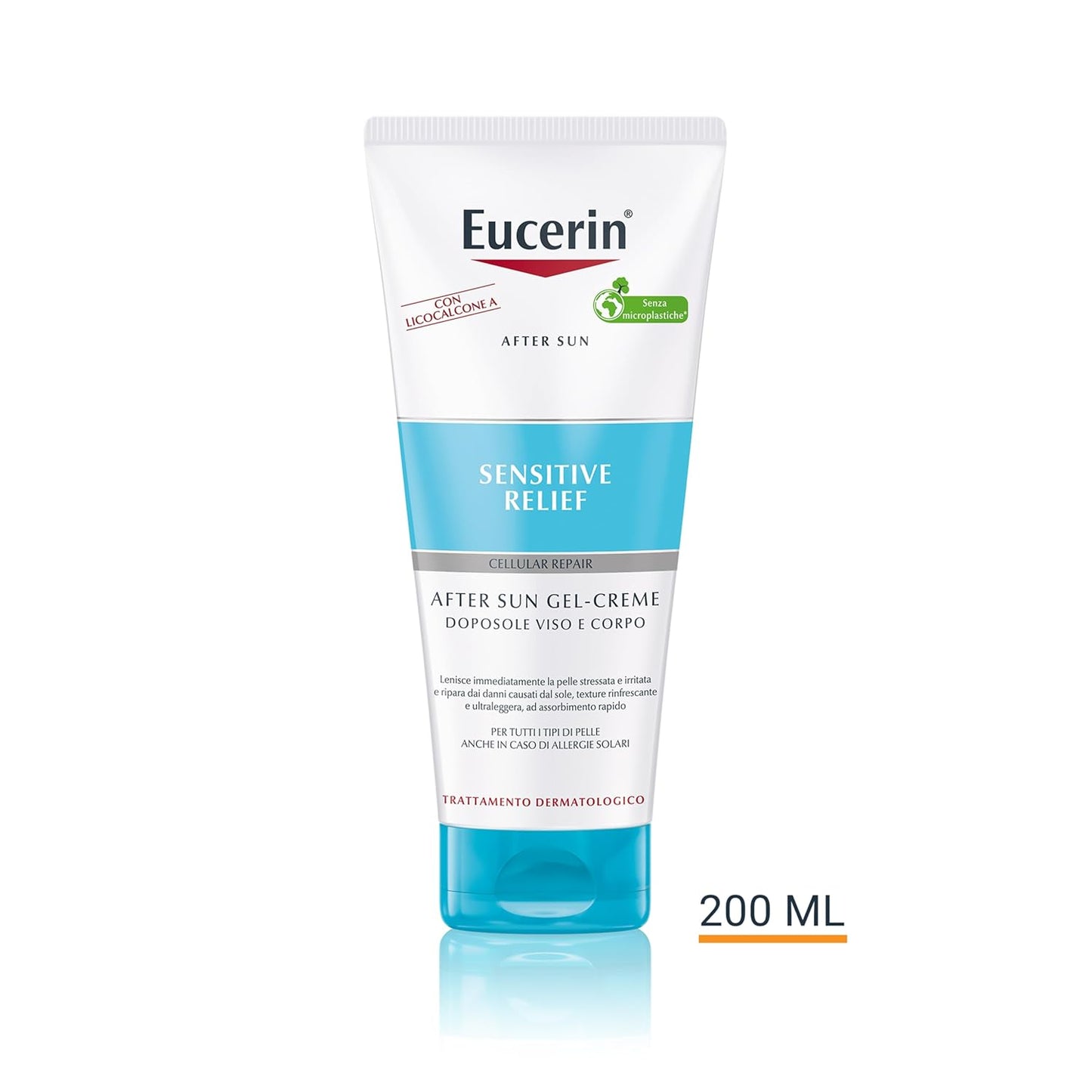 Eucerin After Sun Lotion 200ml - Soothing Moisturizer for Sunburn Relief