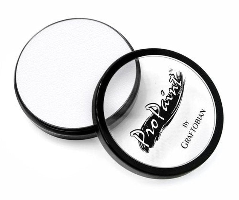 Graftobian Makeup ProPaint Face & Body Paint - White Swan 30ml - Halloween Makeup - Costume Makeup for Adults - Body Paints for Adults - Face Paint Makeup - Skin Paint - Makeup Paint