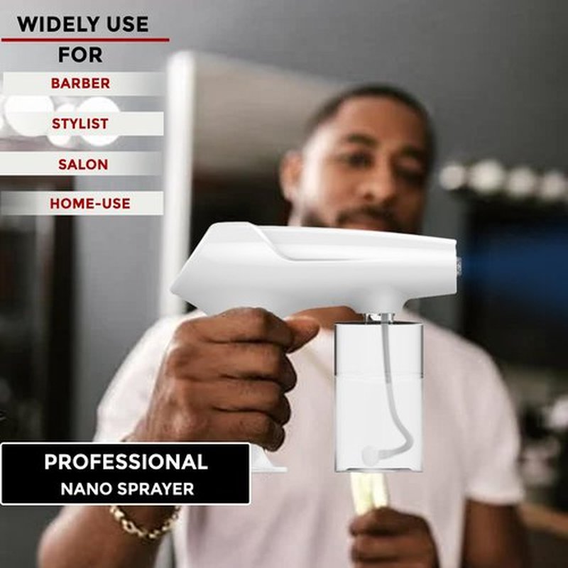 Hovinke Barber Nano Spray，Cordless Portable Water Sprayer, USB-C Rechargeable for Barber, Salon, Home