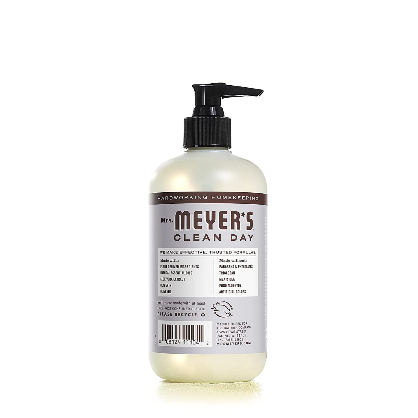 Mrs. Meyer's Clean Day Liquid Hand Soap - 3 Scent Variety Pack | Lemon Verbena, Lavender, Basil