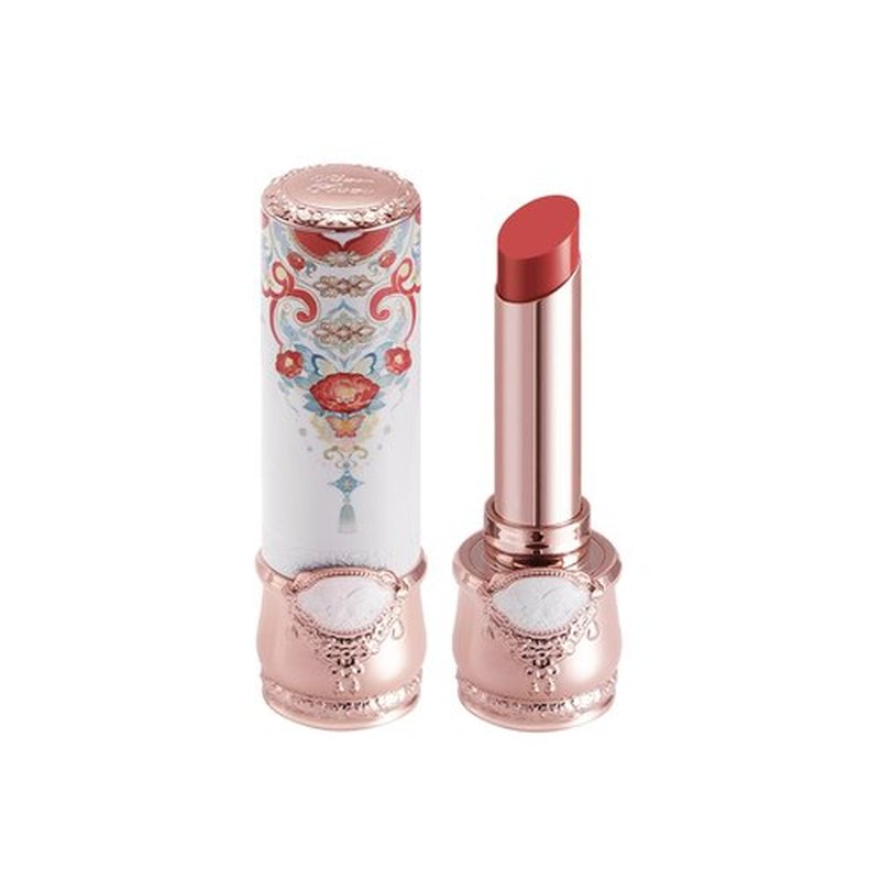 Flower Knows Butterfly Cloud Collar Glossy Lipstick-Moisturizing Tinted Lip Balm-Hydrating Lip Gloss in Balm-Long Lasting Lip Makeup for Girls&Women,Vegan & Cruelty-Free(C09 Camellia,0.12 Ounce)