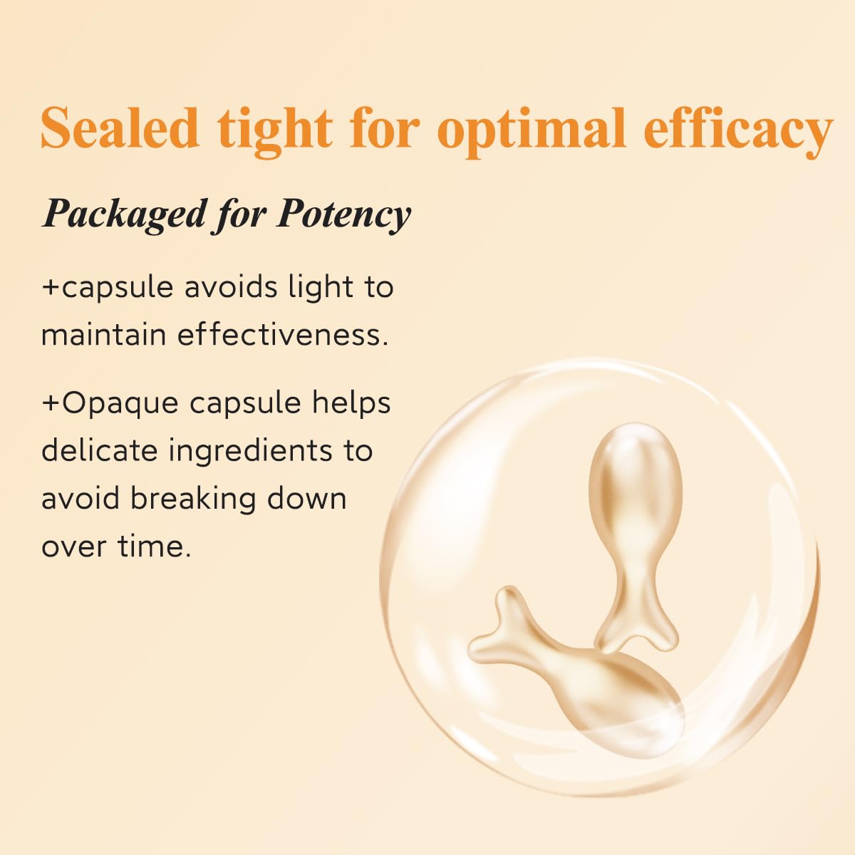 HKH Vitamin C Serum Capsules Set – 96 pcs VC for Morning - Anti-Aging & Anti-Wrinkle Skincare Face Serum - Smooth Fine Lines - Moisturize Hydrate & Firm Skin, Travel-Friendly