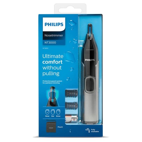 Philips NT3650/16 Series 3000 Waterproof Nose and Ear Trimmer