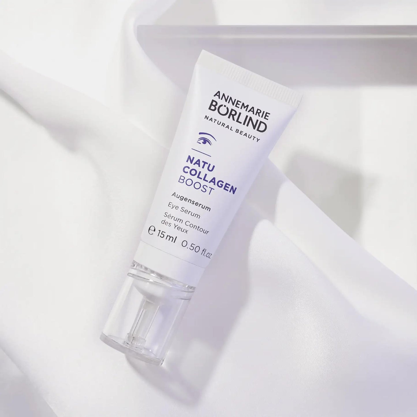 ANNEMARIE BÖRLIND - NATU COLLAGEN Eye Serum - firming, refreshing and radiant eye care, with botanical collagen and plant-based protein, under eye serum, 0.50 Fl. Oz.