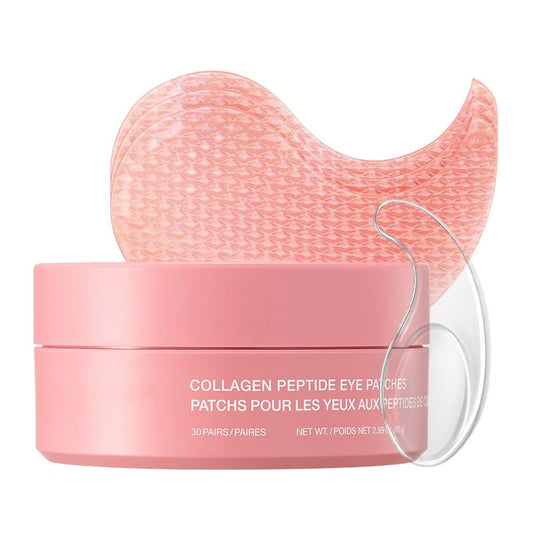 Under Eye Patches Masks-60 PCs for Dark Circles, Puffy Eyes, Fine Lines, Wrinkles, Eye Bags Treatment with Collagen & Hyaluronic Acid - Day & Night Skin Treatment Pads,Moisturizing and Hydrating