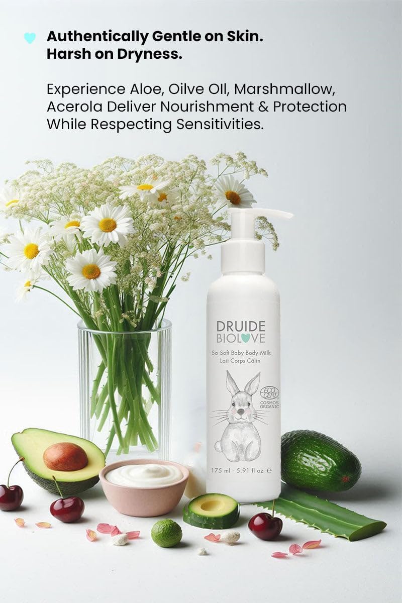 Soft Care Baby Moisturizing Cream Body Lotion Gentle Made in Canada,5.91 oz
