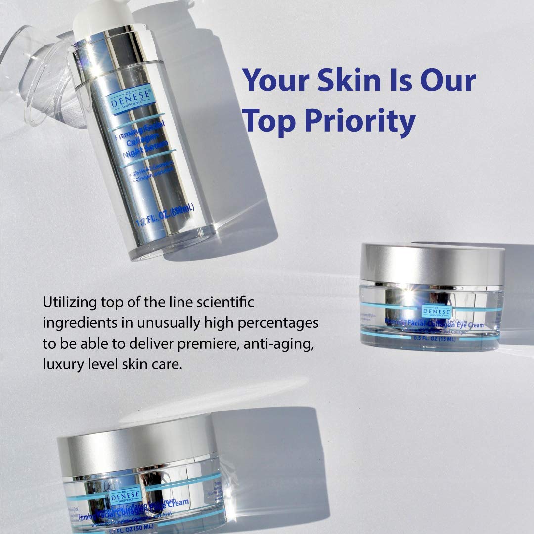 Dr. Denese Mitostim Clinical Perfecting Concentrate For Pores & Lines with Fruit Acids, Peptides, Brown Algae, Chamomile & Hops - Skin Repair for Reduced Look of Enlarged Pores - Cruelty-Free - 1oz