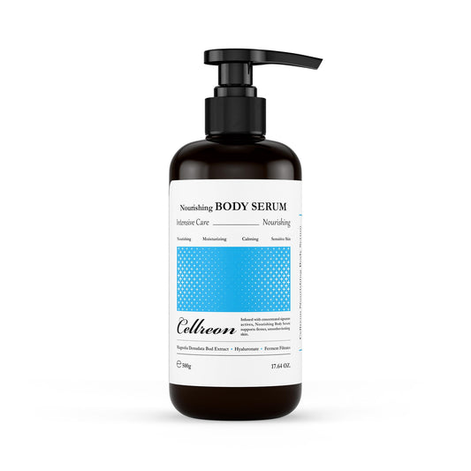CELLREON Hydrating Body Serum with Niacinamide & Hyaluronic Acid, Deep Moisture & Radiance, Lightweight Non-Greasy, For All Skin Types 500g / 17.64 oz