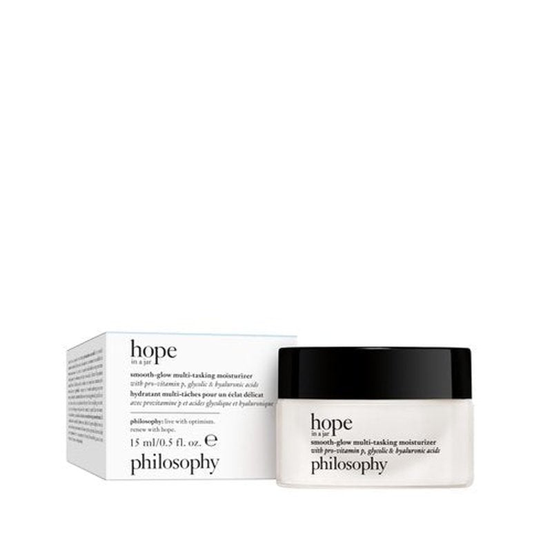 philosophy hope in a jar smooth-glow multi-tasking moisturizer, 0.5 Fl Oz (Pack of 1)