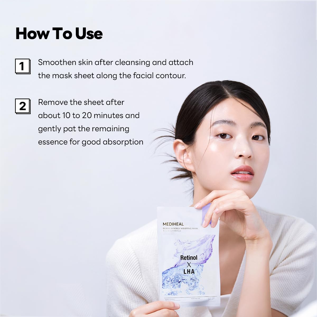 Derma Synergy Wrapping Mask (10 Packs) - Pore Elasticity & Skin Balance with Retinol