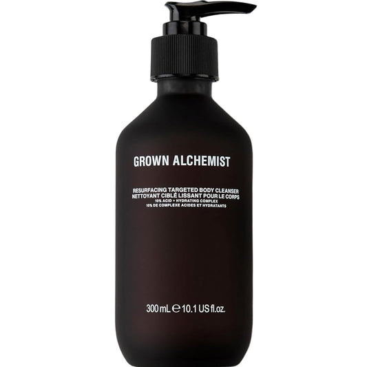 Grown Alchemist Resurfacing Body Cleanser - Acne Exfoliating Wash with Salicylic & Glycolic Acids | 300mL
