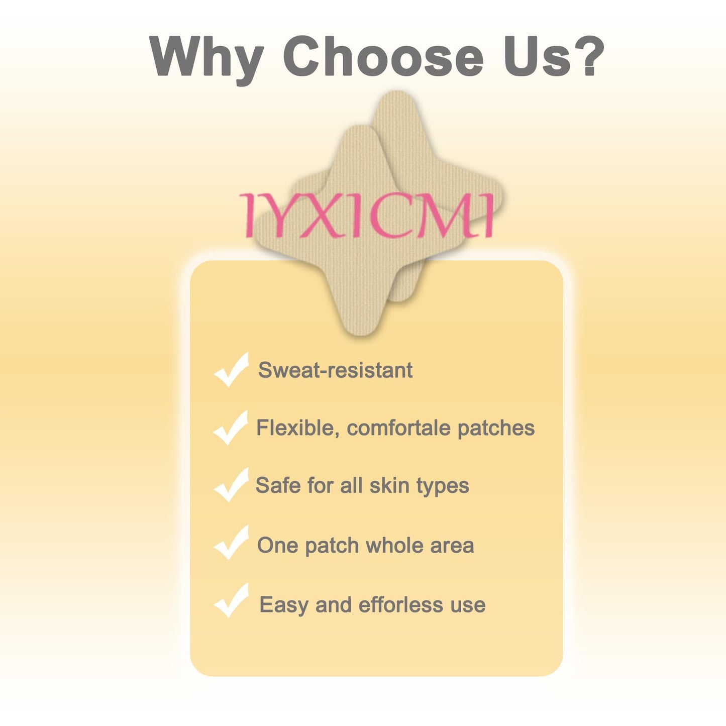 IyxicmI Anti Wrinkle Patches, Facial Wrinkle Patches, Face Tape for Wrinkles Overnight, Pre-Cut Forehead Wrinkle Patches, Facial Smoothing Patches for Face, Frown 11's, Eye, Smile Lines 60 PCS