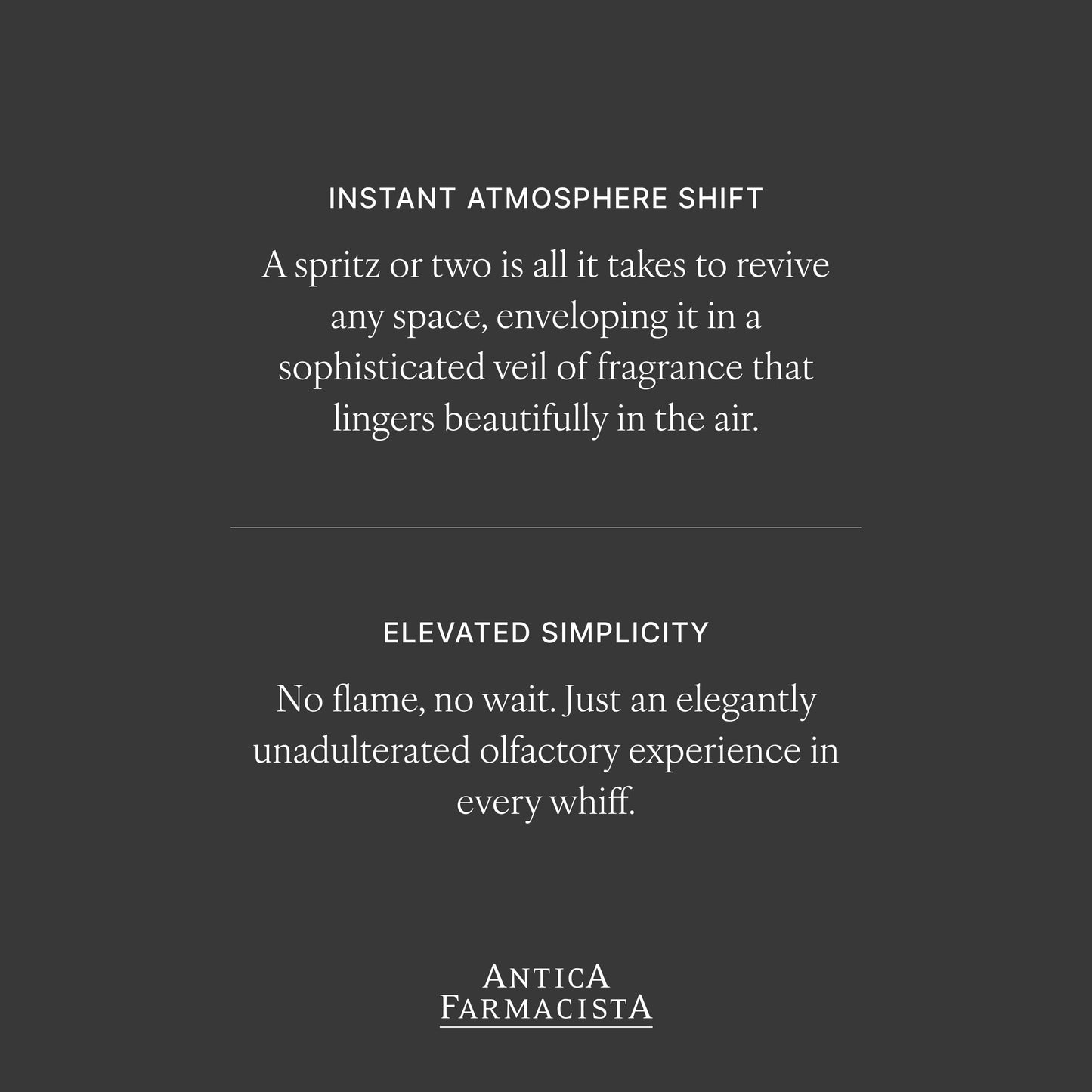 Antica Farmacista Room Spray - Elegant House Spray - Long-Lasting, Room Fragrance - Luxury Gift for Housewarming - Prosecco, 3.4 fl oz
