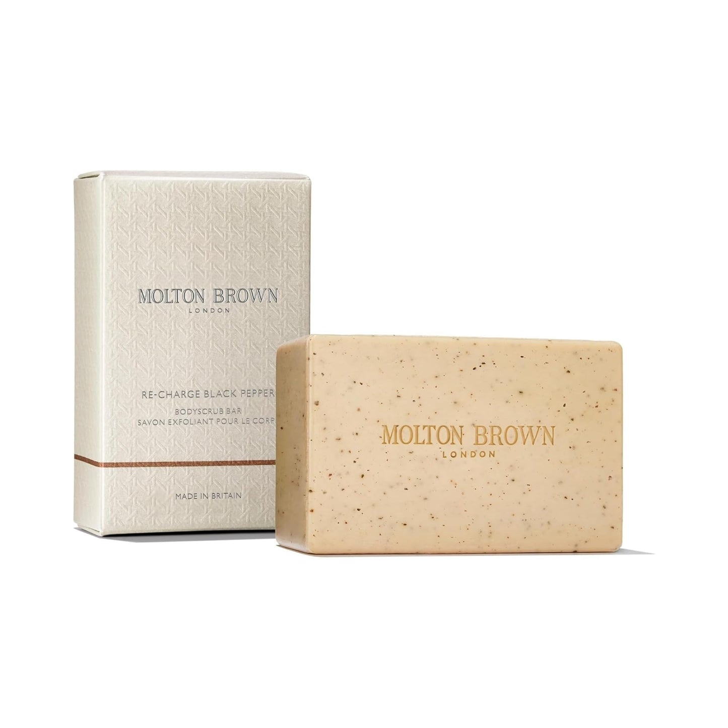 Molton Brown Re-Charge Black Pepper Bodyscrub Bar 8.8 oz.