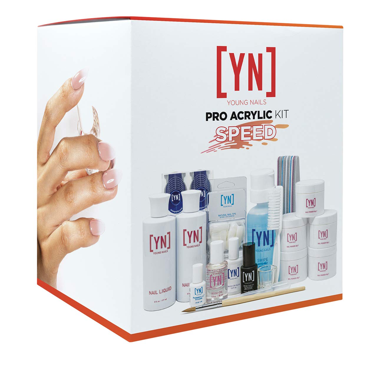 Young Nails Professional Kits & Accessories for Home Nail Kit, Starter Kit, Beginners, and/or Nail Professionals