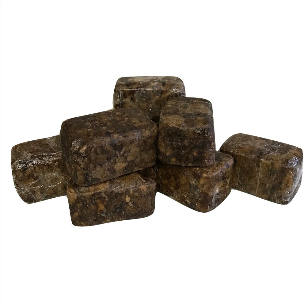 Smellgood African black soap 100% pure raw 5 lbs., 5 Pound