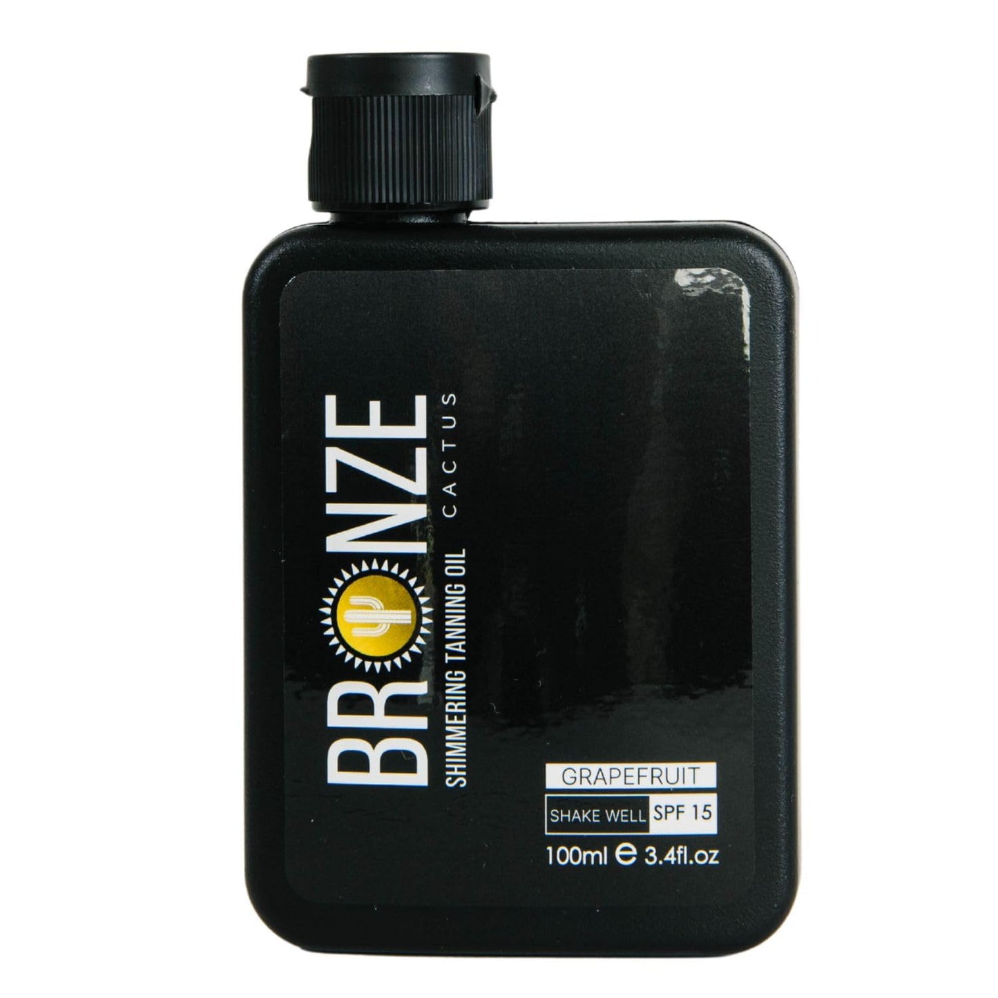 Bronze Cactus Grapefruit Tanning Oil SPF 15, 3.4 fl oz