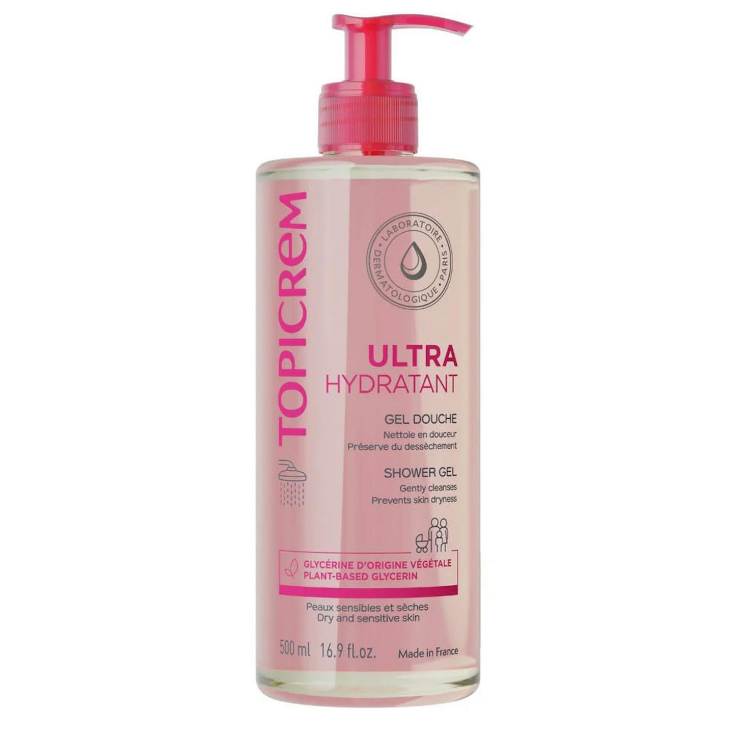 Topicrem Essentials Gentle Cleansing Gel Body & Hair 500ml