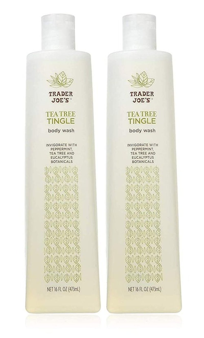 Trader Joe's 2 Packs Tea Tree Tingle Body Wash with Peppermint and Eucalyptus - Cruelty-free