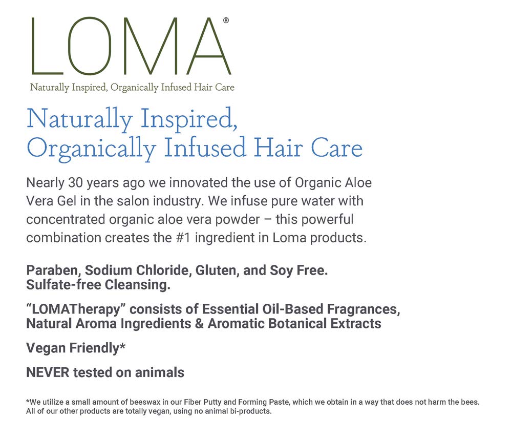 LOMA Violet Conditioner 12 ounce (Sulfate, Gluten and Paraben Free)