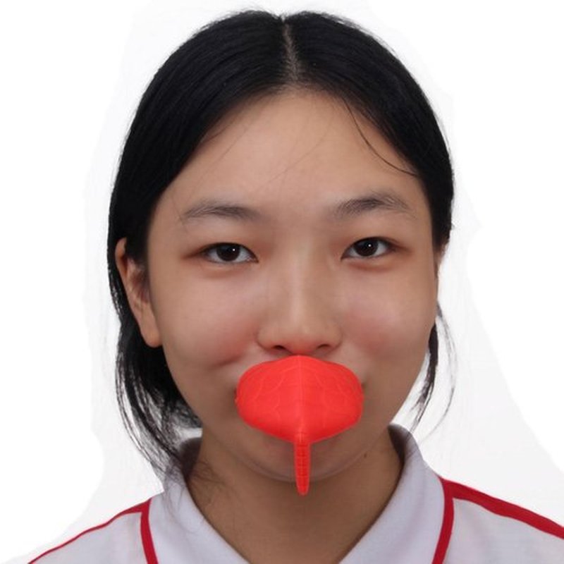 Yutdiery Red Fish Lip Plumper, Soft Silicone Fish Lip Plumper Tool, Natural Pout Mouth Device for Sexy Lip Beauty Mouth, Drop-Resistant and No Fading Lip Plumper Device (2PCS)