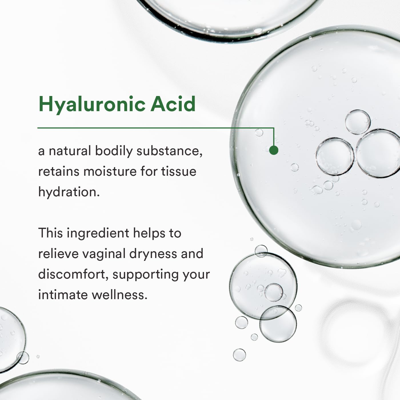 Good Clean Love Rehydrate Ultra Moisturizing Vaginal Gel with Hyaluronic Acid, pH-Balanced Vaginal Moisturizer, Water-Based Feminine Care, Long Lasting Relief from Dryness & Discomfort, 2 Oz
