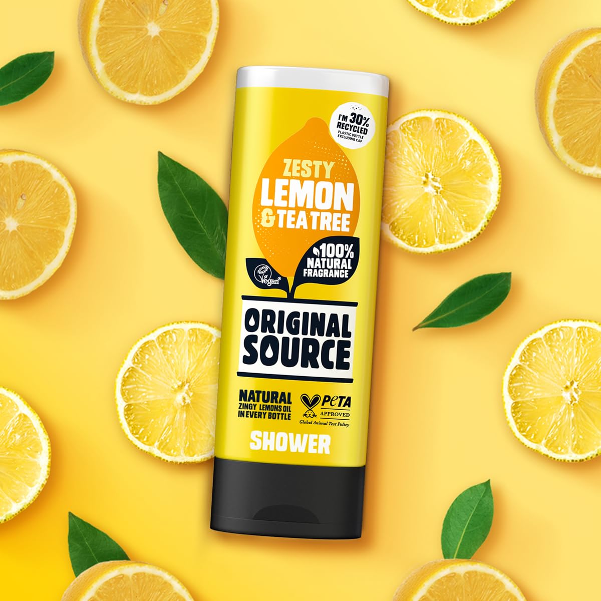 Lemon & Tea Tree Shower Gel - Refreshing Cleanser for All Skin Types | 250ml