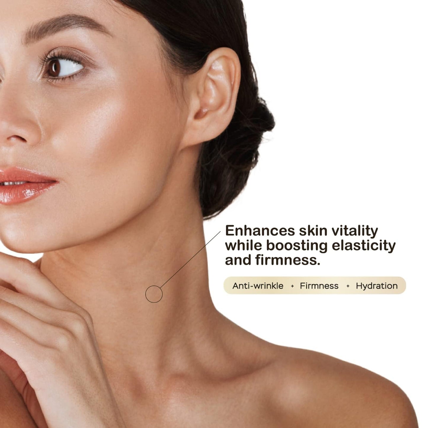 VITASEI Anti Aging Neck Firming Cream For Women, Serum for Neck & Décolleté W/Vitamin E, Olive Oils, Jojoba & Sesame Oil - Helps in Moisturizing, Tightening, Lifting & Sagging Skin (1.7 Fl Oz)
