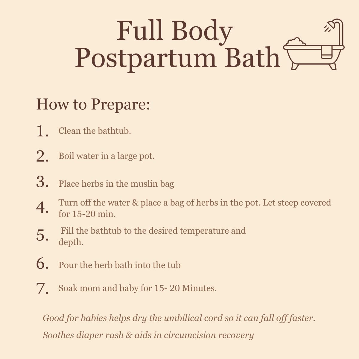 Birth Song Botanicals Organic Postpartum Herbal Bath Soak – 8oz/ea. Herbal Sitz Bath Blend with Sea Salt, Organic Plantain, Yarrow, Shepherd’s Purse, Uva Ursi & Calendula – 1 Pack (8oz)