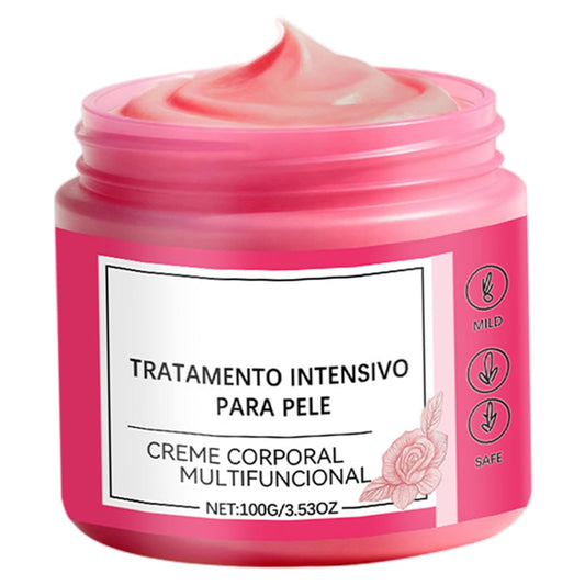 Pregnancy Stretch Mark Cream - Rose Scented Belly Butter for Skin Care | 100g Daily Moisturizer