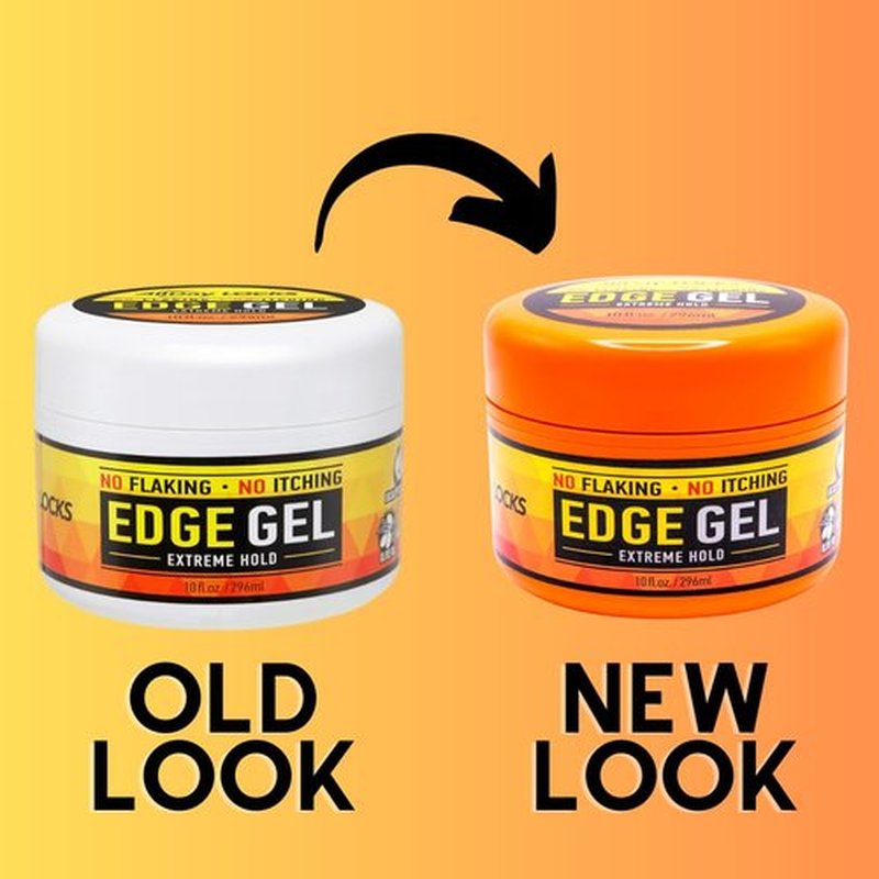 AllDay Locks Edge Gel | Extreme Hold Edge Control Gel | No Flaking, Itching, or Split Ends | Long Lasting Style for Braids, Locks, Twists, Cornrows | 5 oz