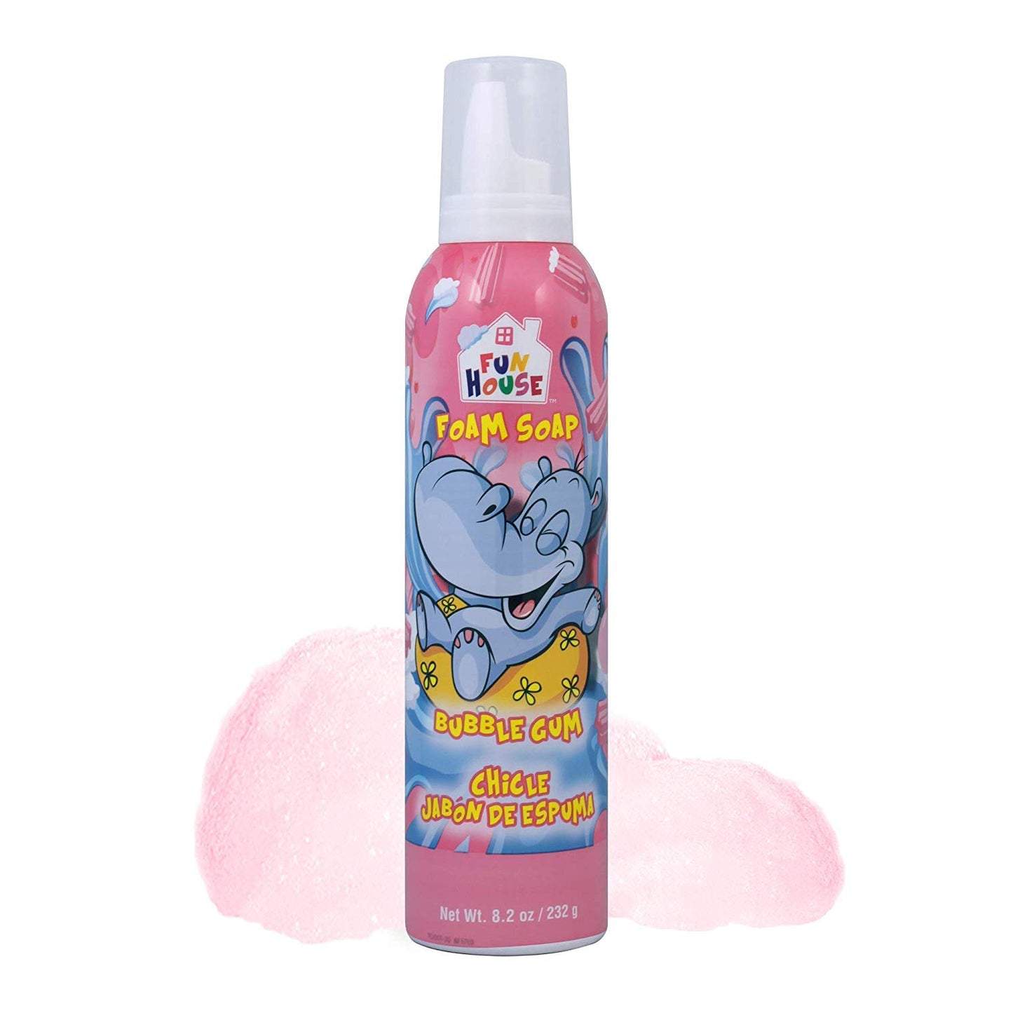 Fun House Kids Foam Soap Wild Watermelon & Bubble Gum,2 Pack