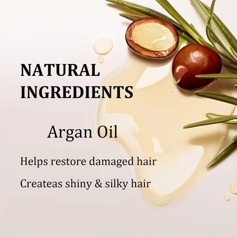 NCEPROHR Black Hair Dye Shampoo 3 in 1 for Gray Hair Coverage, Argan Oil Shampoo Para Pintar el Cabello, Black Shampoo Hair Dye for Women Men, Instant Hair Color Shampoo, Champu Para Canas 500ML