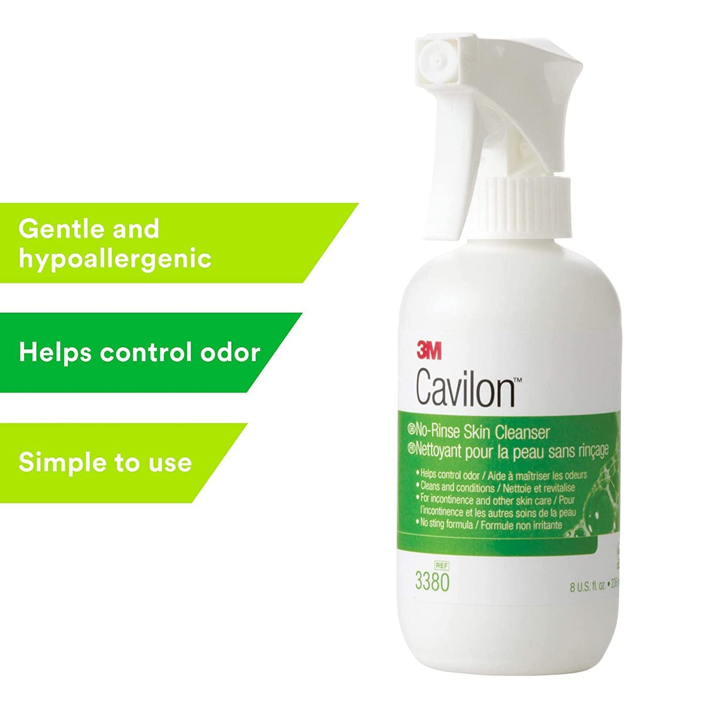 3M™ Cavilon™ No-Rinse Skin Cleanser 3380 (12 Pack)