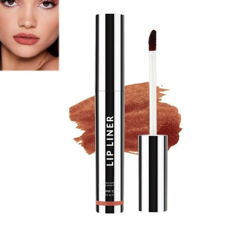 Boulari Lip Stain Peel, Boulari Lip Stain,Boulari Lip,Boulari Peel Off Lip Liner Stain Nude,Peel & Reveal Long Lasting Not Fade Waterproof (03)