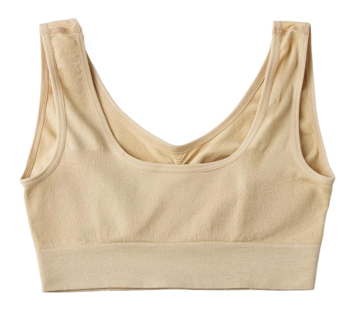 Hiking Gril Women's Comfort Wirefree Bralette Unpadded Sleep Yoga Bra HBF 3XL