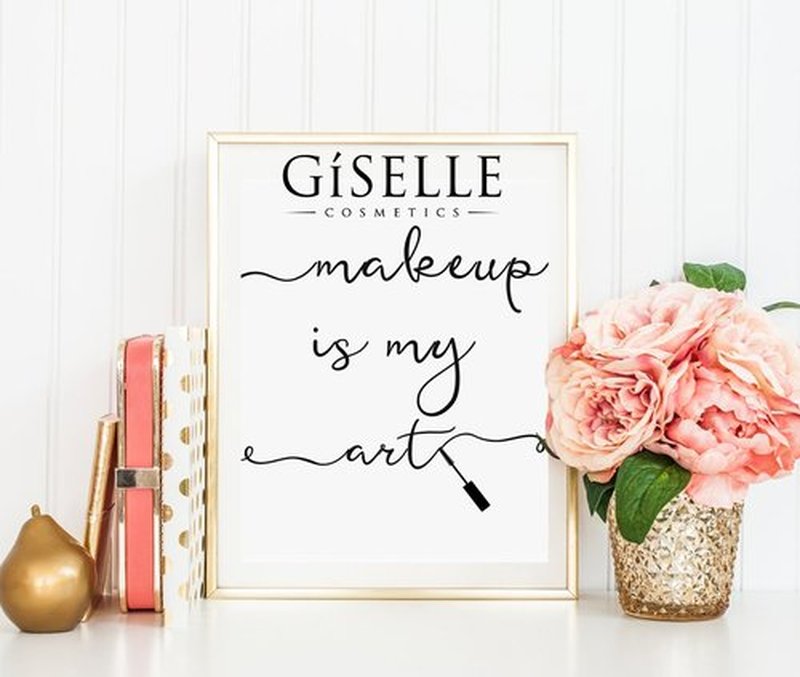 Giselle Cosmetics Chocolate Matte Blush Makeup Mineral Makeup Pure Talc Free Minerals Matte Loose Face Makeup Powder Blush for Cheeks 5 Gram Travel Size Blush