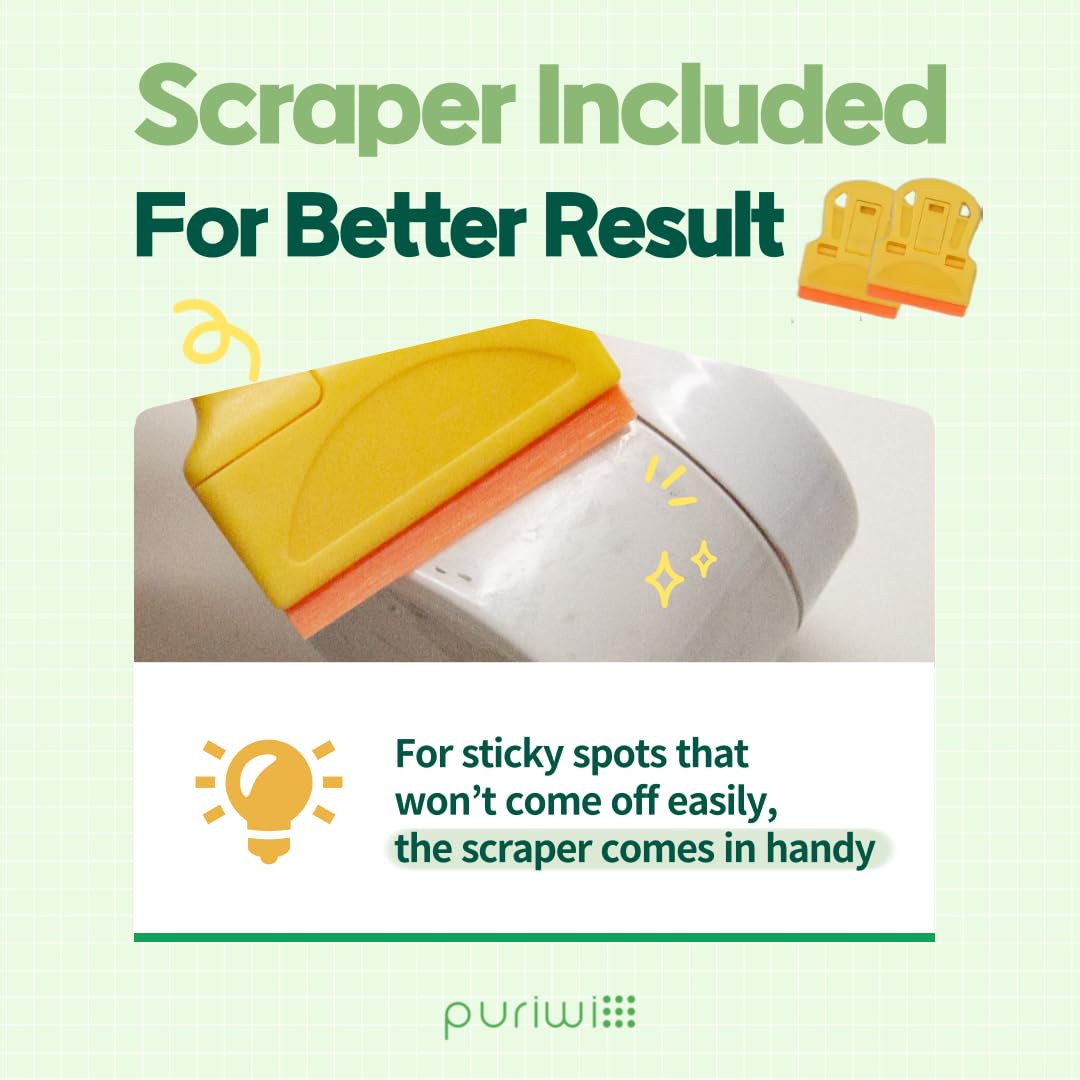 PURIWI Sticker Remover Wipes (40)