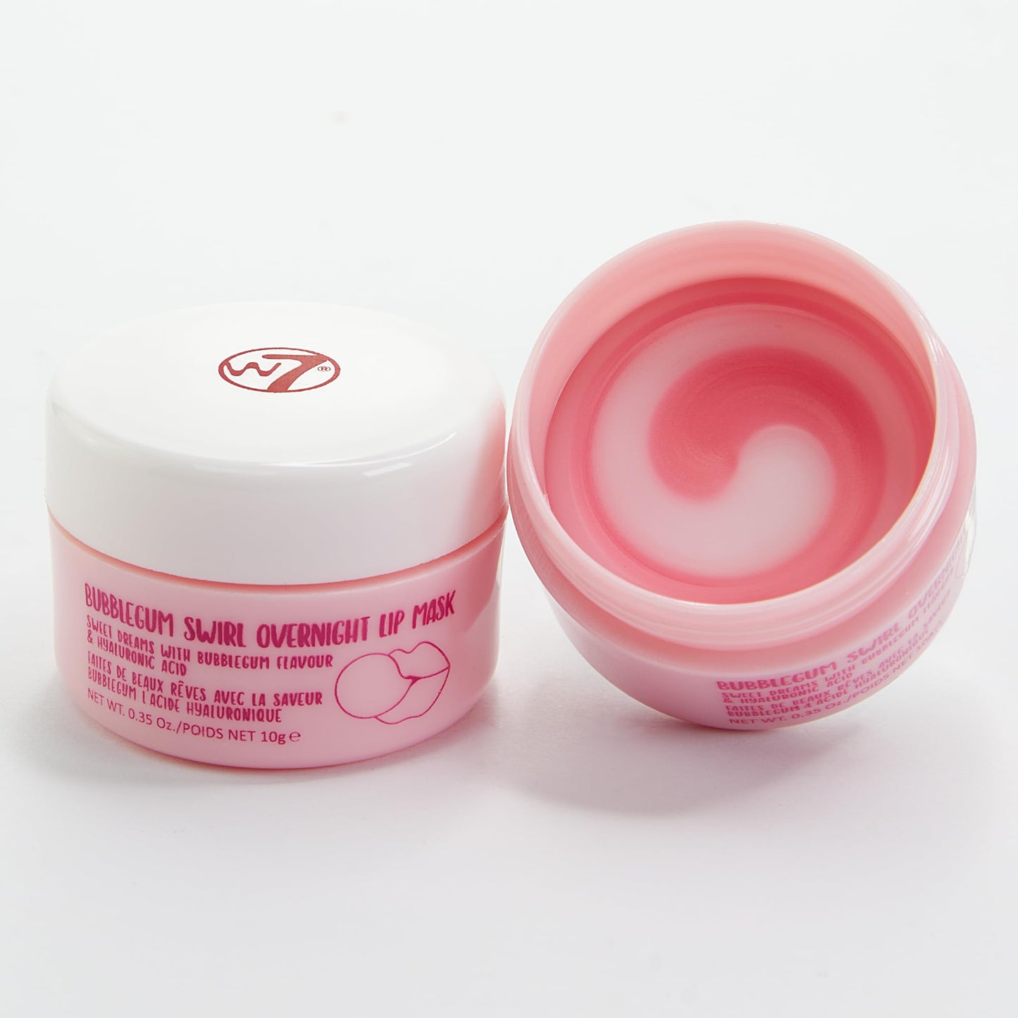 W7 Sweet Dreams Overnight Lip Mask Gift Set - Lip Treatment with Aloe Vera & Vitamin E - Mini Lip Treatments - Stocking Stuffer